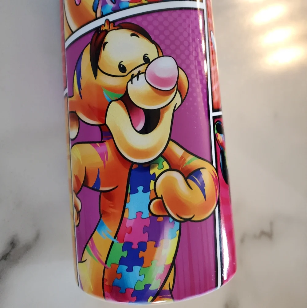 Disney Autism Awareness Mickey Mouse, Minnie Mouse 20oz Tumbler w/ duo lids 🎉